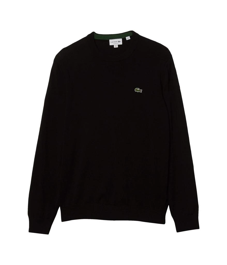 商品Lacoste|Long Sleeve Crew Neck Sweater,价格¥708,第1张图片