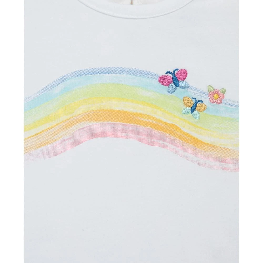 商品Little Me|Baby Girls Rainbow Fashion Skort Set with Headband,价格¥162,第4张图片详细描述