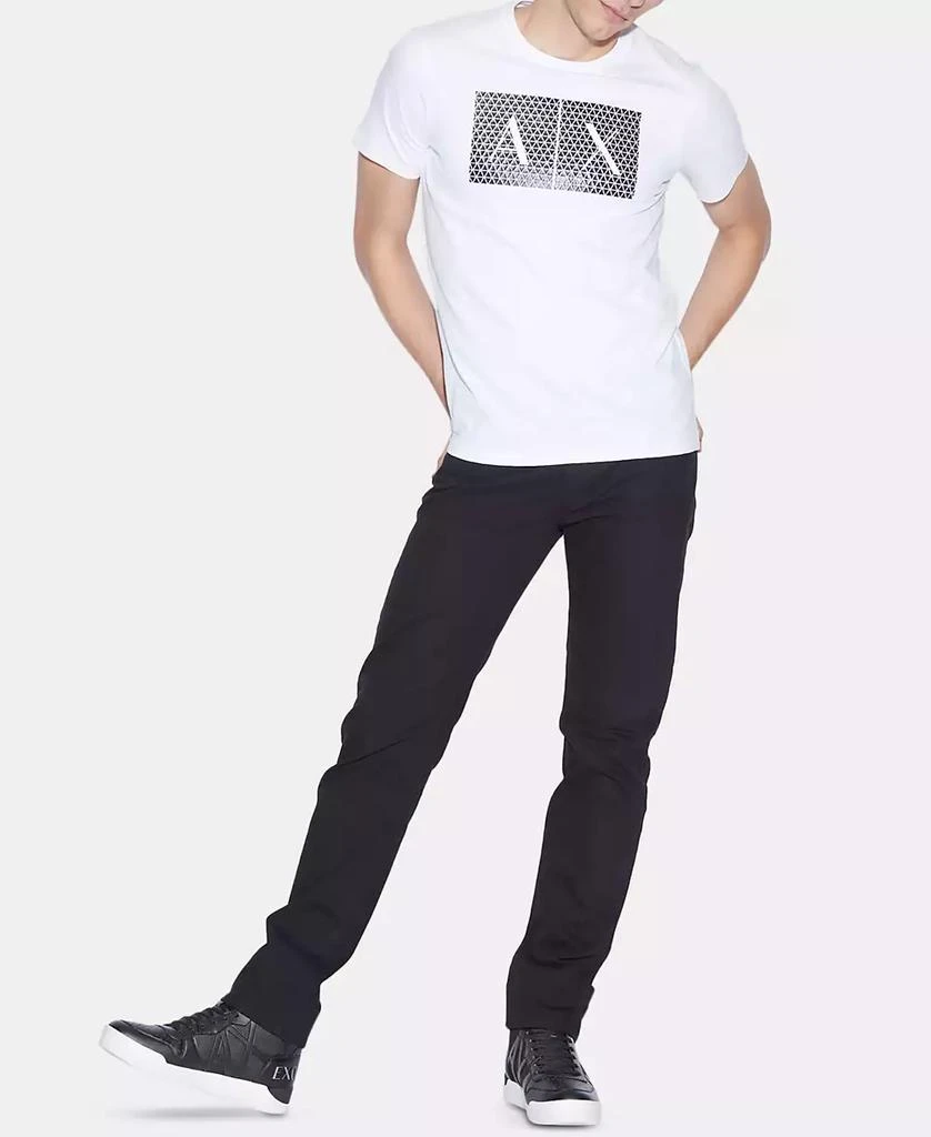 商品Armani Exchange|Men's Foundation Triangulation T-Shirt,价格¥233,第3张图片详细描述