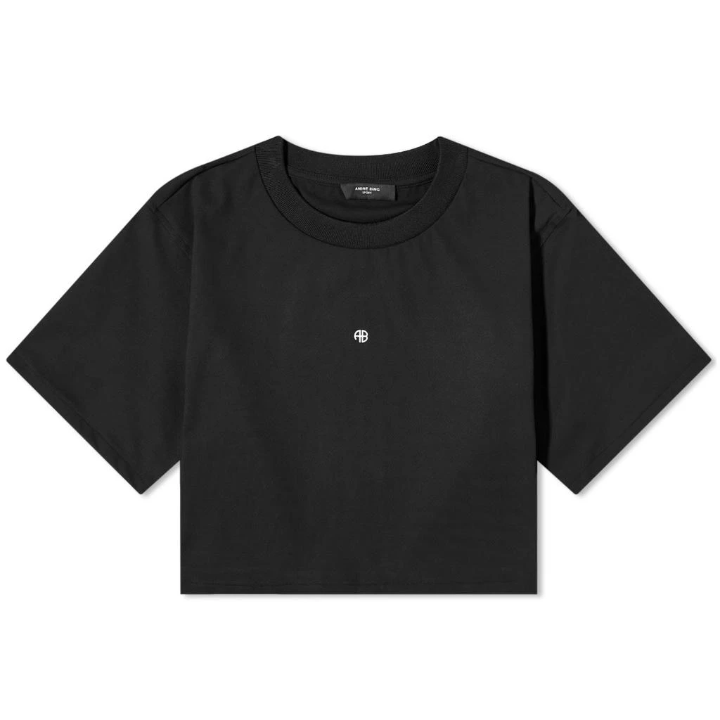 商品ANINE BING|Anine Bing Zuri Cropped T-Shirt,价格¥862,第1张图片