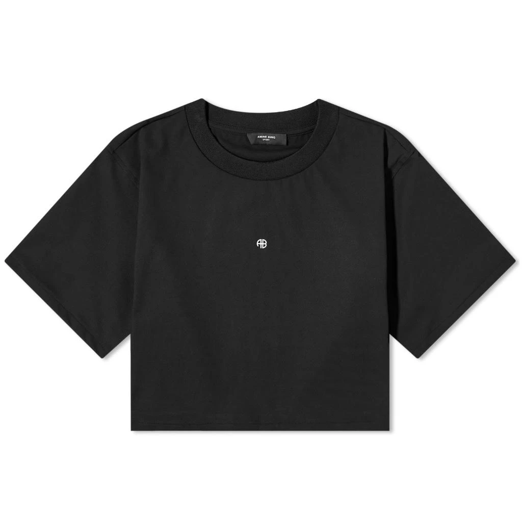 商品ANINE BING|Anine Bing Zuri Cropped T-Shirt,价格¥545,第1张图片