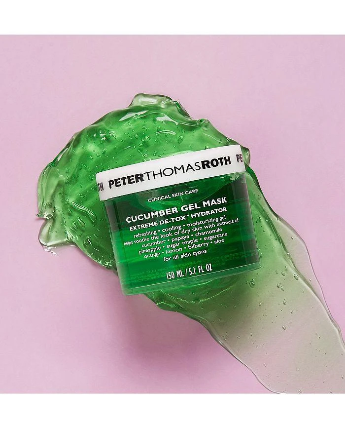 商品Peter Thomas Roth|Cucumber Gel Mask Extreme De-Tox™ Hydrator 5.1 oz.,价格¥419,第2张图片详细描述