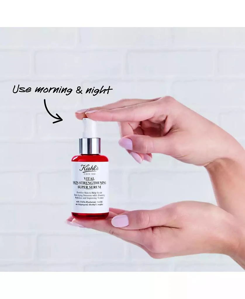 商品Kiehl's|Vital Skin-Strengthening Hyaluronic  Acid Super Serum, 3.4-oz.,价格¥1157,第4张图片详细描述