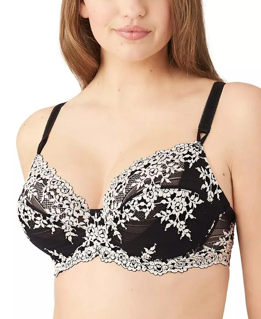 商品Wacoal|Embrace Lace Underwire Bra 65191, Up To DDD Cup,价格¥270,第4张图片详细描述