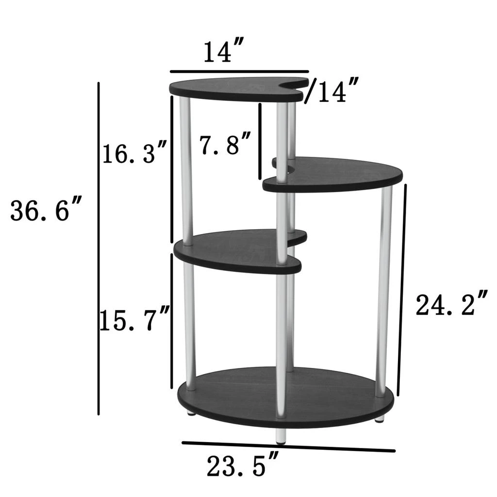商品Simplie Fun|Simple four-layer flower stand,价格¥1370,第2张图片详细描述