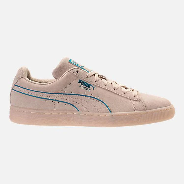 商品Puma|Unisex Puma Suede Foil FS Casual Shoes,价格¥223,第3张图片详细描述