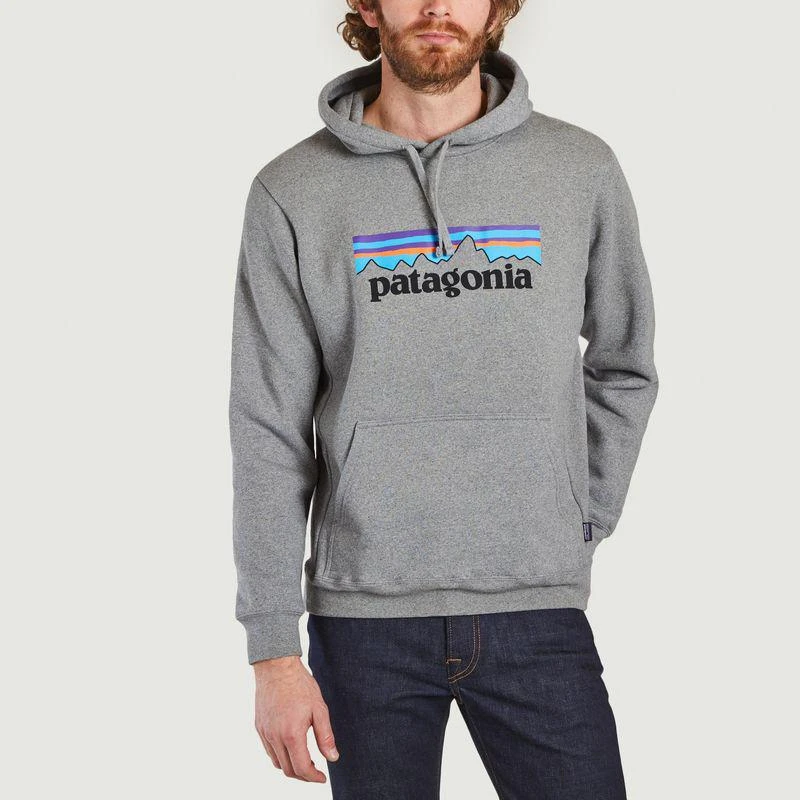商品Patagonia|M\'s P-6 Logo Uprisal Hoody Gravel Heather PATAGONIA,价格¥798,第1张图片
