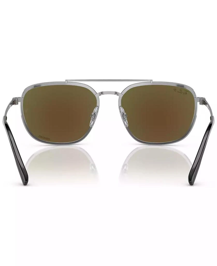 商品Ray-Ban|Men's Polarized Sunglasses, RB3708 Chromance,价格¥1115,第5张图片详细描述