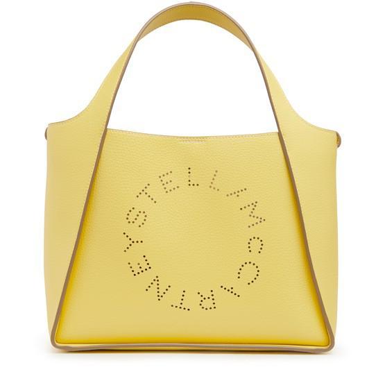 商品Stella McCartney|Stella 带标识粒面肩带包,价格¥5501,第1张图片