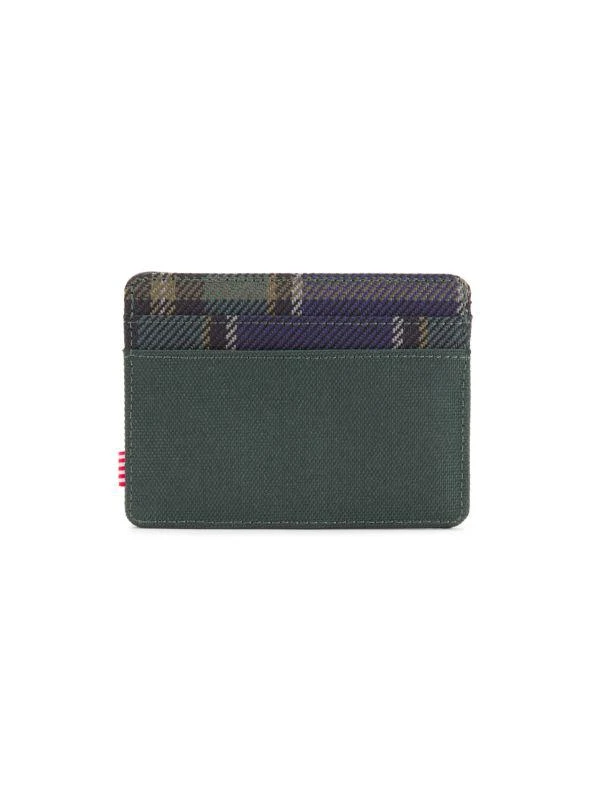 商品Herschel Supply|Plaid Trim Card Holder,价格¥137,第2张图片详细描述