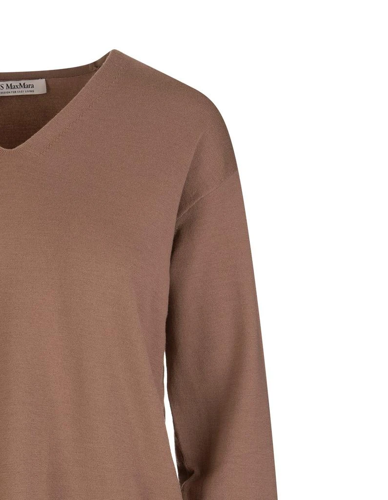 商品Max Mara|'S Max Mara V-Neck Long-Sleeved Sweater,价格¥2508,第3张图片详细描述