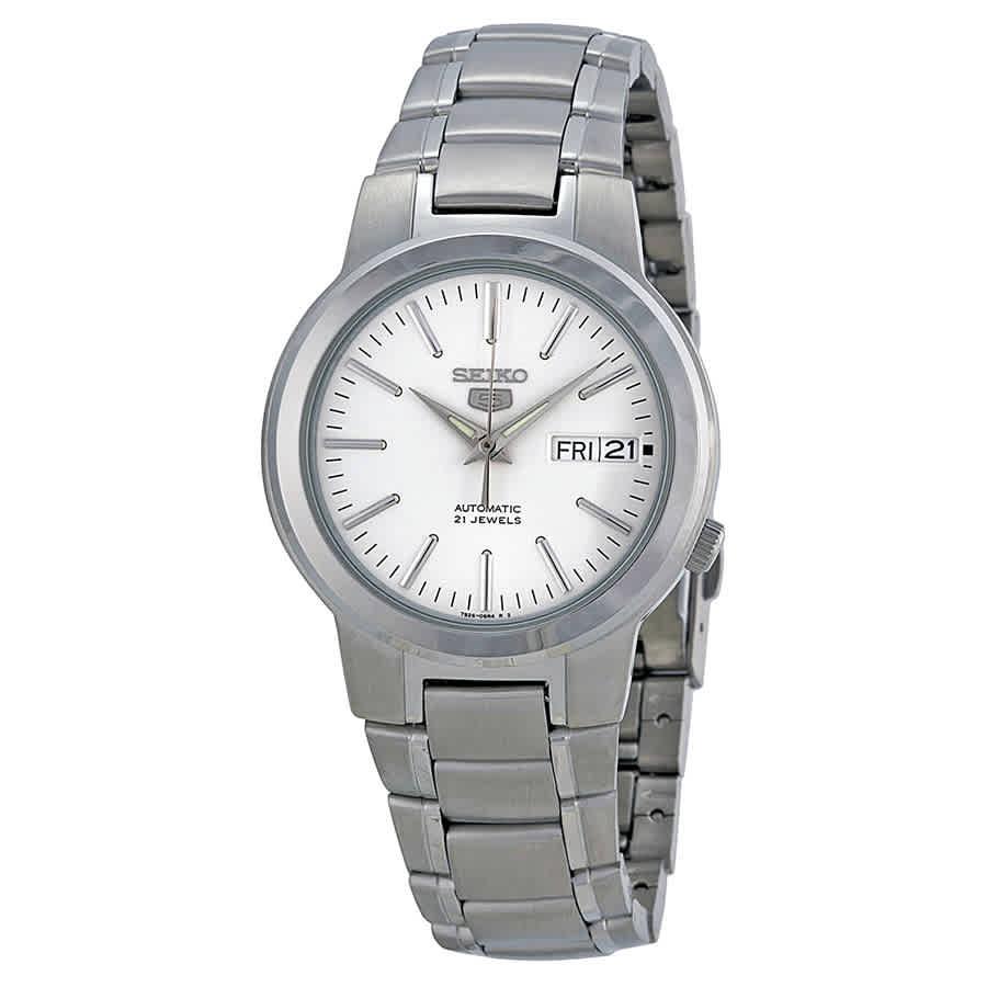 Seiko Seiko 5 Automatic Off White Dial Mens Watch SNKA01K1商品第1张图片规格展示