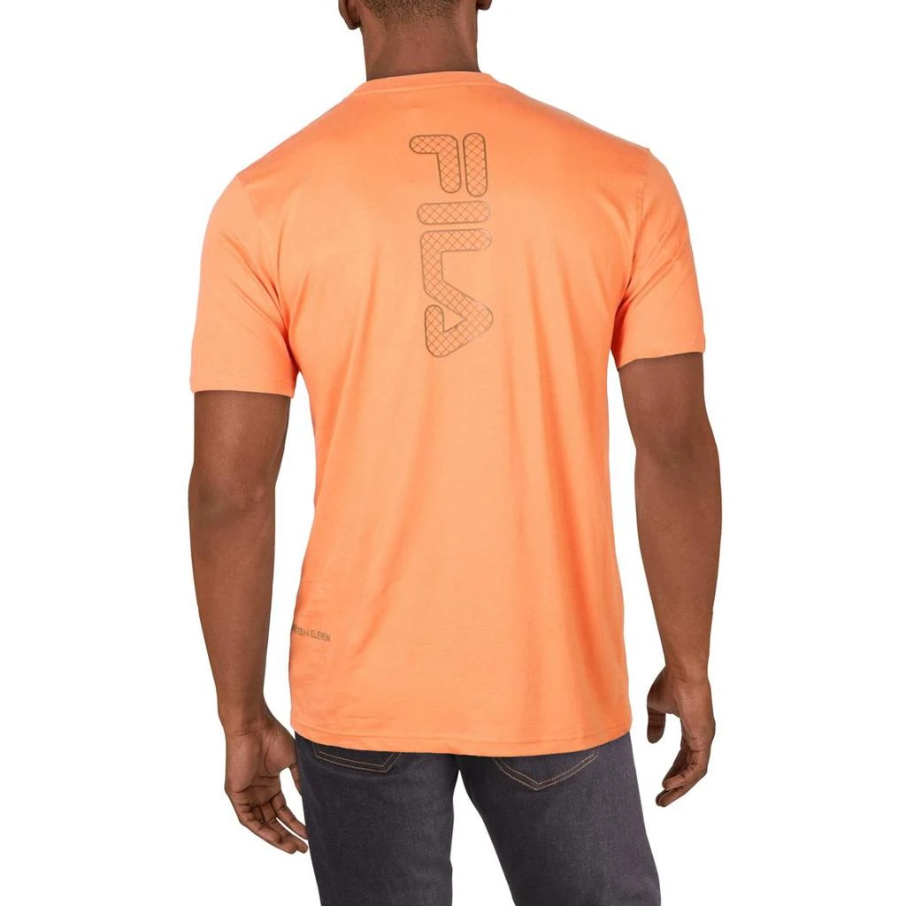 商品Fila|Fila Mens Deckhand Cotton Crewneck Logo T-Shirt,价格¥84,第2张图片详细描述