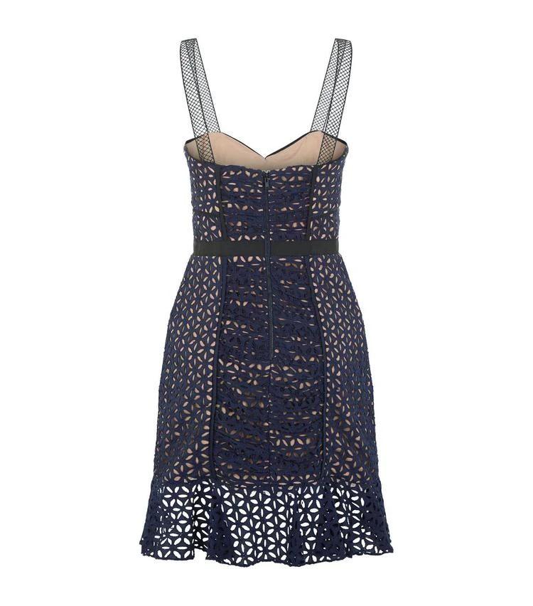 商品Self Portrait|Floral Broderie Mini Dress,价格¥1413,第2张图片详细描述
