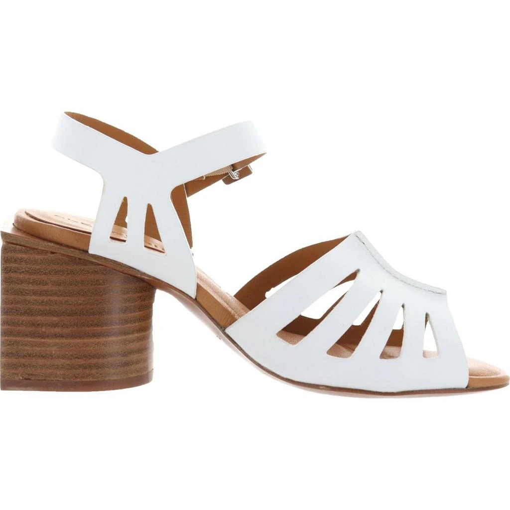 商品Clergerie|Clergerie Paris Womens Eline Leather Square Toe Heel Sandals,价格¥366,第3张图片详细描述