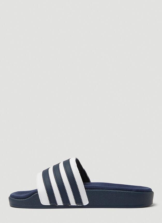 商品Adidas|Adilette Comfort Slides in Blue,价格¥303,第5张图片详细描述