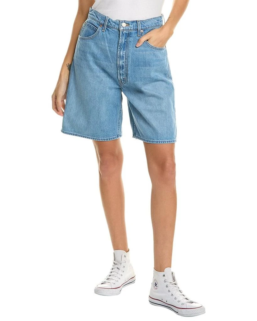 商品MOTHER|MOTHER Denim SNACKS! High-Waist Push-Pop Nothing Else Like It Short,价格¥519,第2张图片详细描述