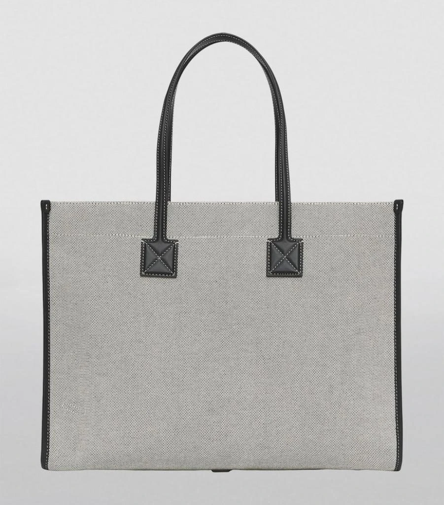 商品Burberry|Medium Canvas Freya Tote Bag,价格¥10666,第2张图片详细描述