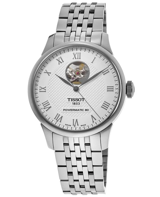 商品Tissot|Tissot Le Locle Powermatic 80 Silver Dial Steel Men's Watch T006.407.11.033.02,价格¥4614,第1张图片