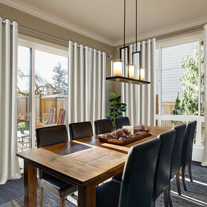 商品Elrene Home Fashions|Connor Solid Indoor/Outdoor Curtain Panel, 52" x 108",价格¥824,第4张图片详细描述
