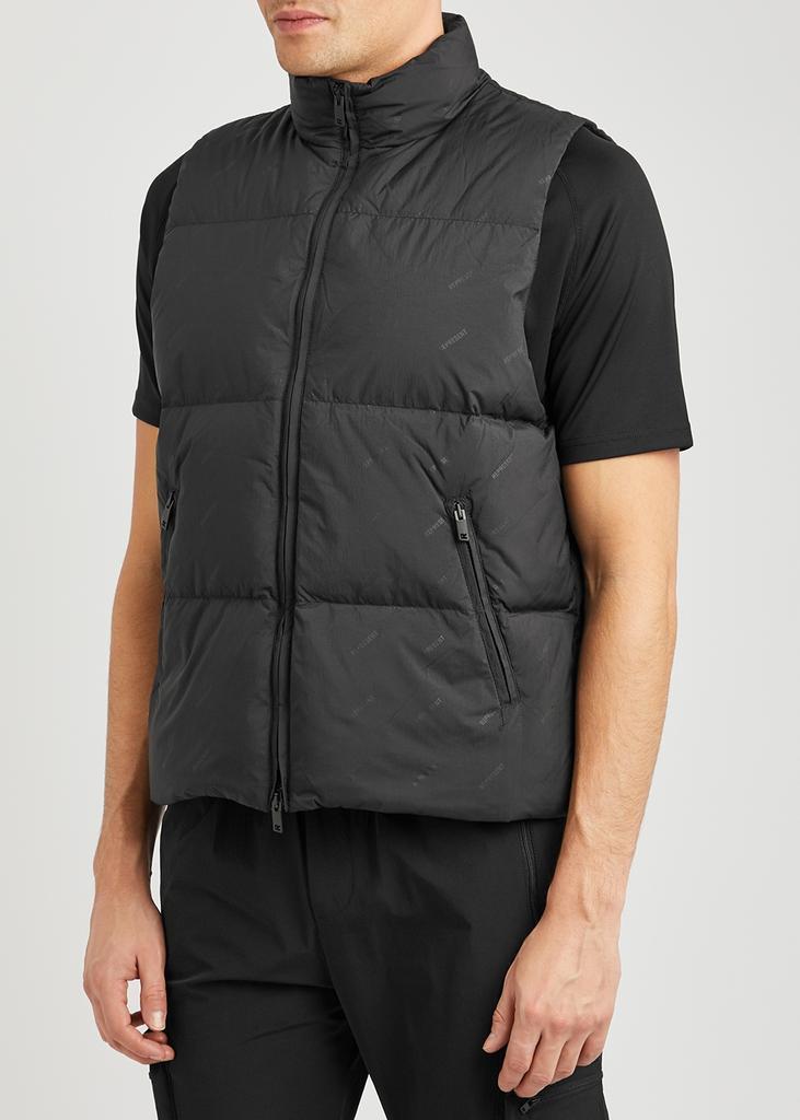 商品Represent|Quilted logo shell gilet,价格¥1406,第4张图片详细描述