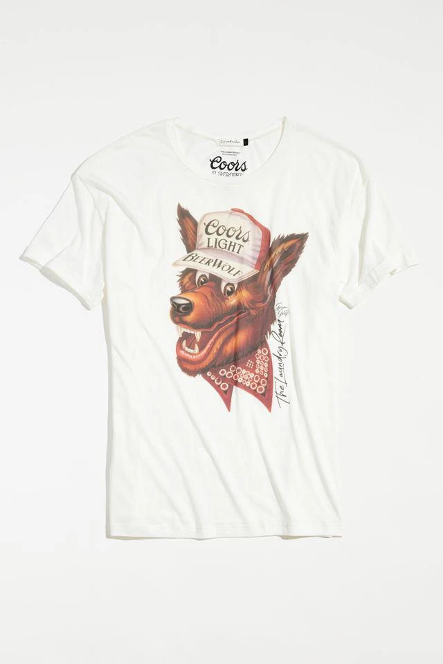 商品Urban Outfitters|Coors Light Beer Wolf Tee,价格¥113,第1张图片