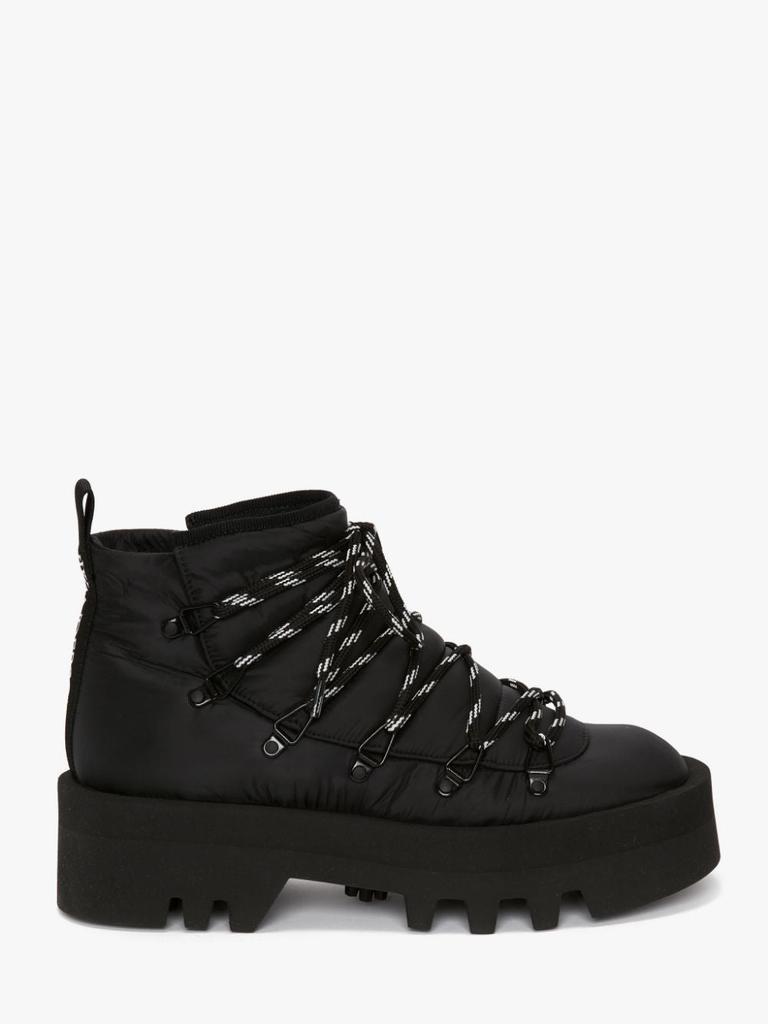 商品JW Anderson|J.W. ANDERSON Padded lace-up boots,价格¥3088,第7张图片详细描述