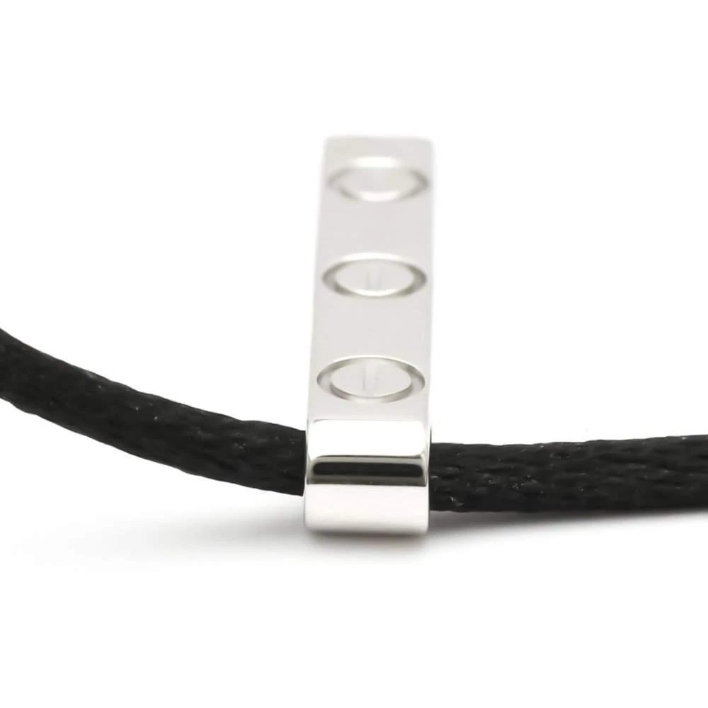 商品[二手商品] Cartier|Cartier Love Bar 18K White Gold Necklace,价格¥7331,第5张图片详细描述