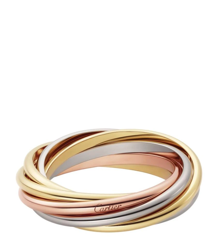 商品Cartier|White, Yellow and Rose Gold Trinity Ring,价格¥19335,第1张图片
