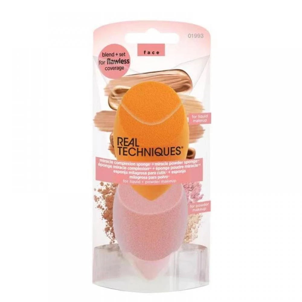 商品Real Techniques|Real Techniques - 奇迹肤色海绵和奇迹粉末海绵组合,价格¥137,第1张图片