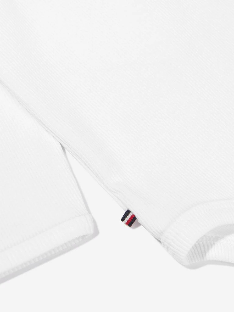 商品Tommy Hilfiger|Baby Boys Rib Collar Bodysuit in White,价格¥319,第4张图片详细描述