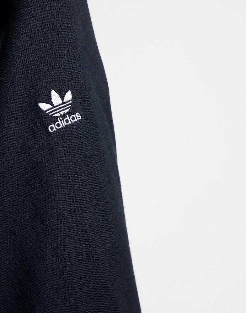 商品Adidas|adidas Originals Plus essentials t-shirt with central logo in black,价格¥215,第4张图片详细描述