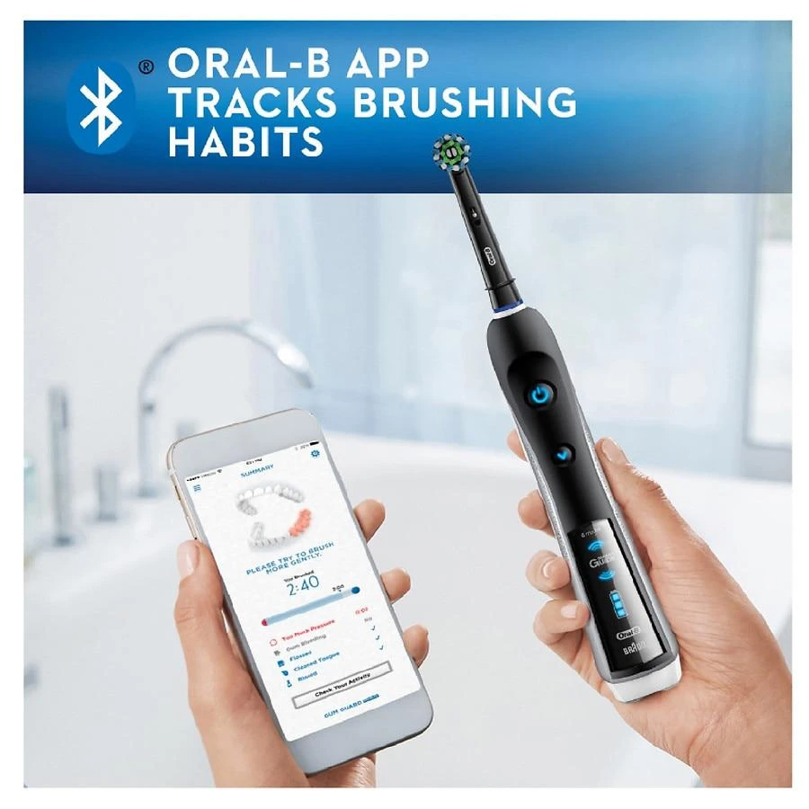 商品Oral-B|Pro 5000 SmartSeries Electric Toothbrush with Bluetooth Connectivity,价格¥656,第2张图片详细描述