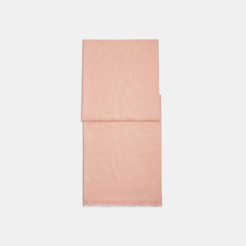 商品Coach|女式 徽标围巾,价格¥968,第3张图片详细描述