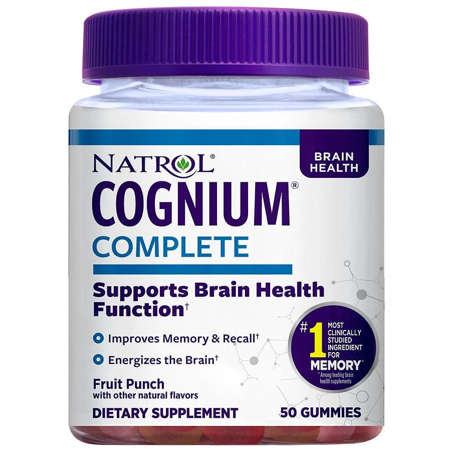 商品Natrol|Cognium Complete Gummies,价格¥104,第1张图片