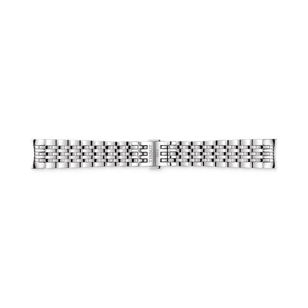 商品Tissot|Men's Le Locle Powermatic 80 Automatic Stainless Steel Bracelet Watch 39.3mm,价格¥4642,第6张图片详细描述