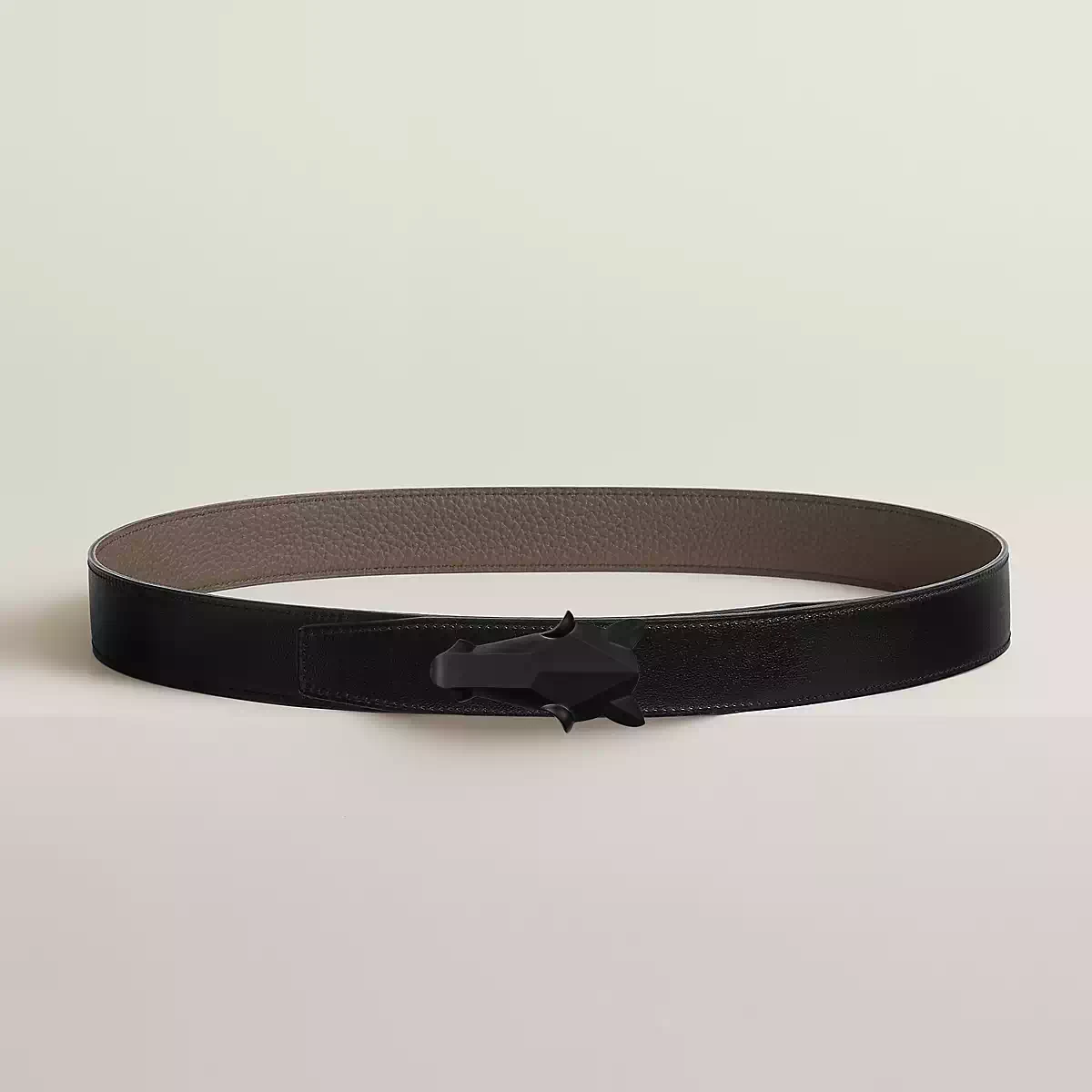 【预售】 爱马仕 24秋冬 男士 腰带 Boucle de ceinture Destrier & Cuir de ceinture réversible 32 mm H010635UH89 | H073967CAAC 商品