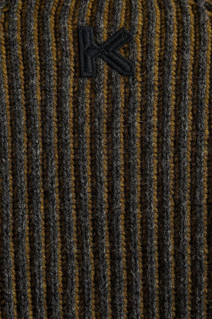 商品Kenzo|Color-block ribbed wool sweater,价格¥1746,第6张图片详细描述