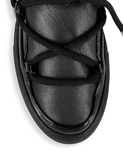 Gloss Leather Sneaker Boots商品第4张图片规格展示