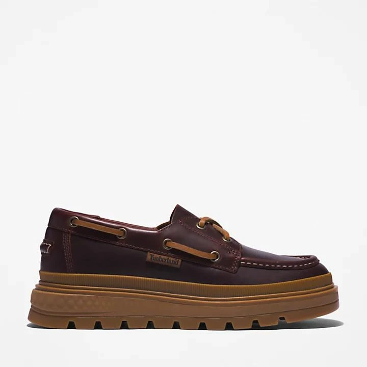 商品Timberland|GreenStride™ Ray City EK+ Boat Shoe for Women in Burgundy,价格¥674,第1张图片