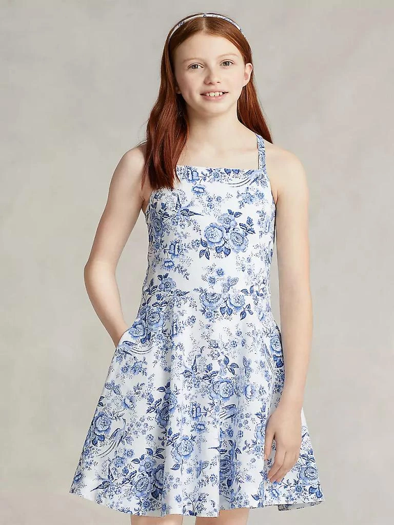 商品Ralph Lauren|Little Girl's &amp; Girl's Floral Toile De Jouy Dress,价格¥240,第3张图片详细描述