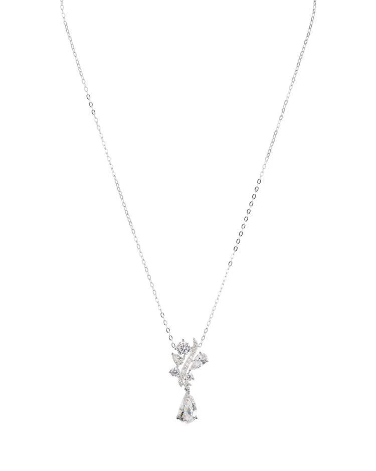 商品Nadri|Duet Teardrop Pendant Necklace, 15",价格¥363,第1张图片