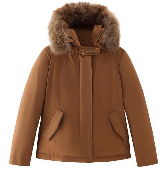 商品Woolrich|Arctic 可拆卸毛皮短款拉马尔派克大衣,价格¥5811,第1张图片