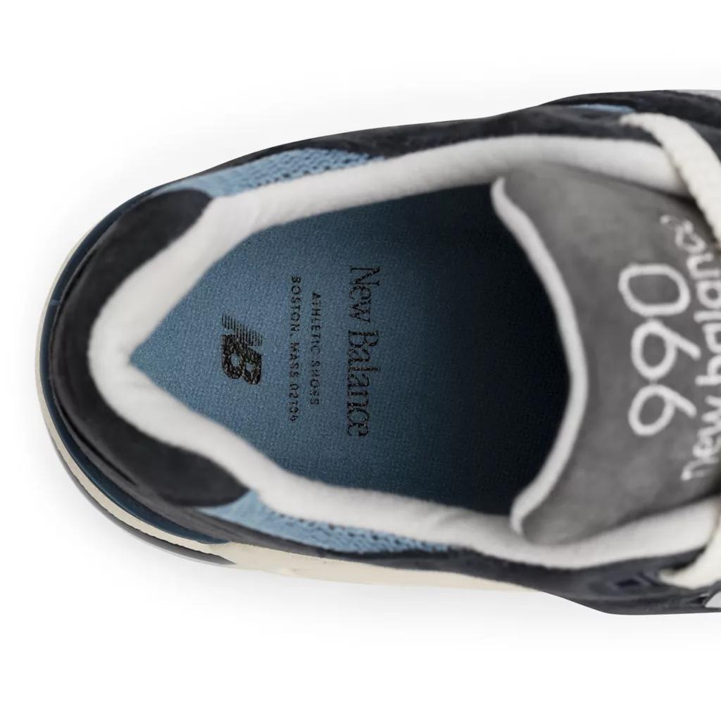 男款 Teddy Santis联名 新百伦 990v2 美产休闲鞋 海军蓝商品第6张图片规格展示