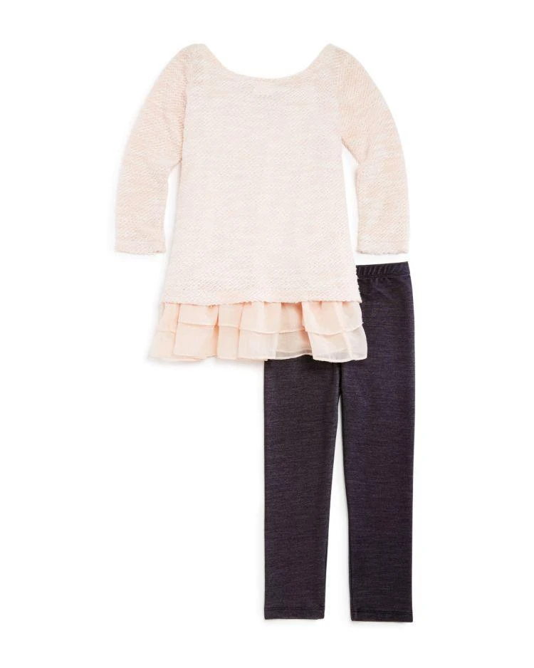 商品Pippa & Julie|Infant Girls' Three Piece Terry Top, Ruffled Tank & Leggings Set - Sizes 12-24 Months,价格¥304,第2张图片详细描述