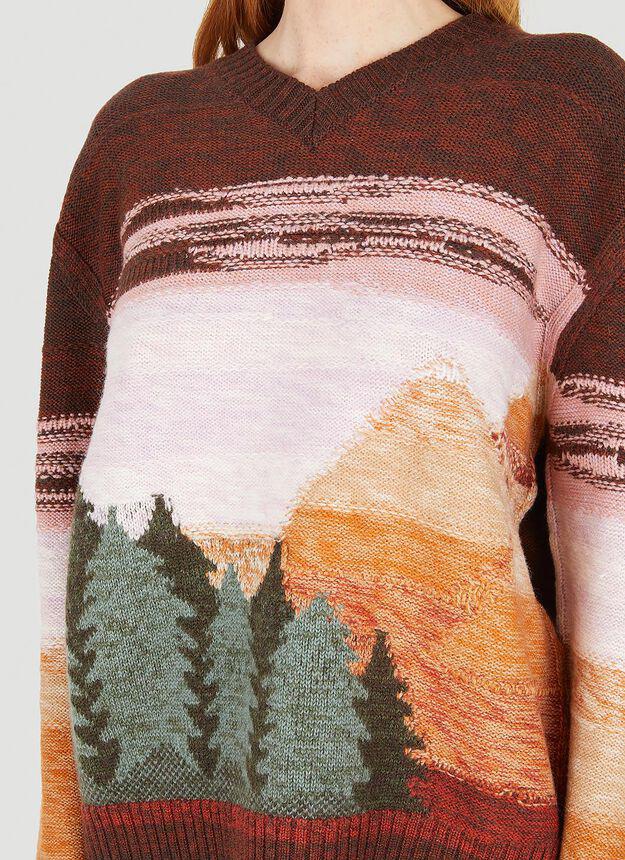 Woodland Sweater in Brown商品第5张图片规格展示