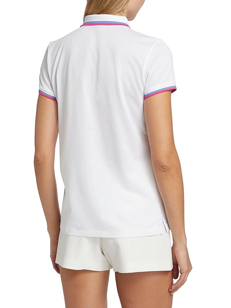 商品Ralph Lauren|Stretch Piqué Mesh Polo T-Shirt,价格¥406,第5张图片详细描述