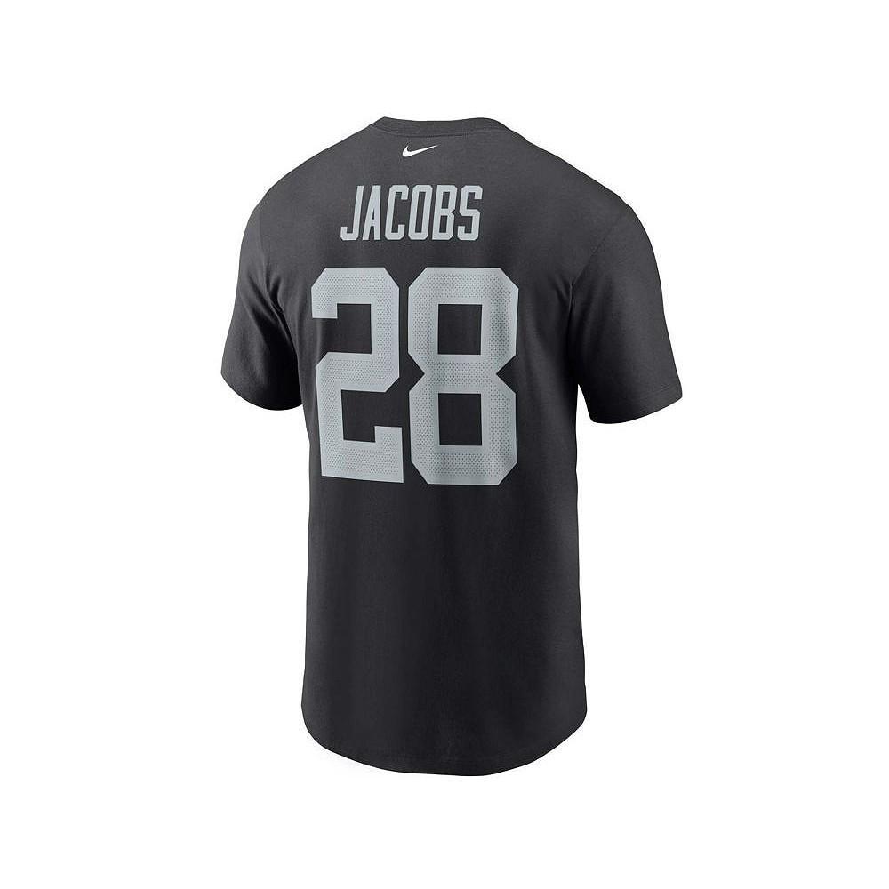 商品NIKE|Las Vegas Raiders Men's Pride Name and Number Wordmark T-Shirt Josh Jacobs,价格¥244,第1张图片