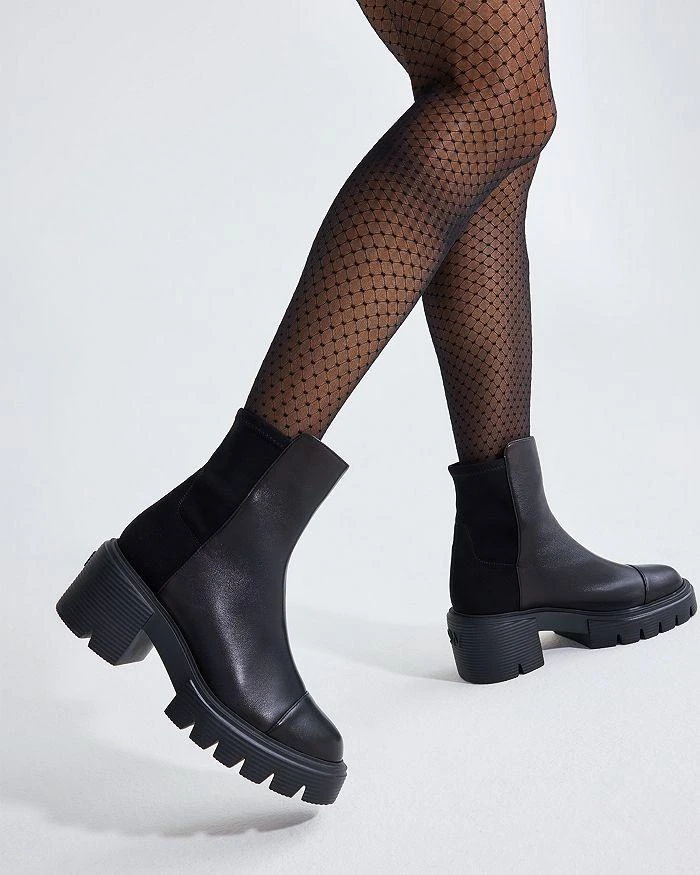 商品Stuart Weitzman|Women's Soho 5050 Lug Sole Booties,价格¥2659,第2张图片详细描述