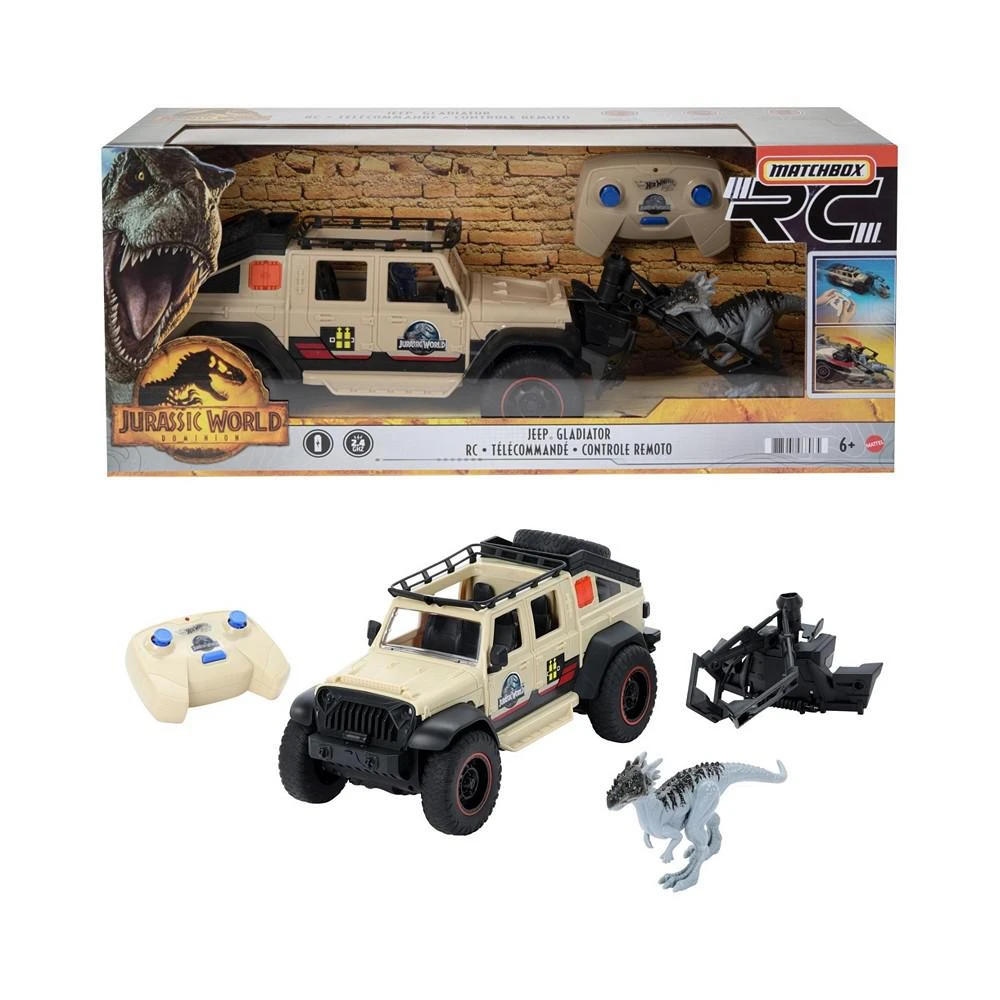 商品Hot Wheels|Matchbox Jurassic World Jeep Gladiator, 4 Pieces,价格¥150,第1张图片